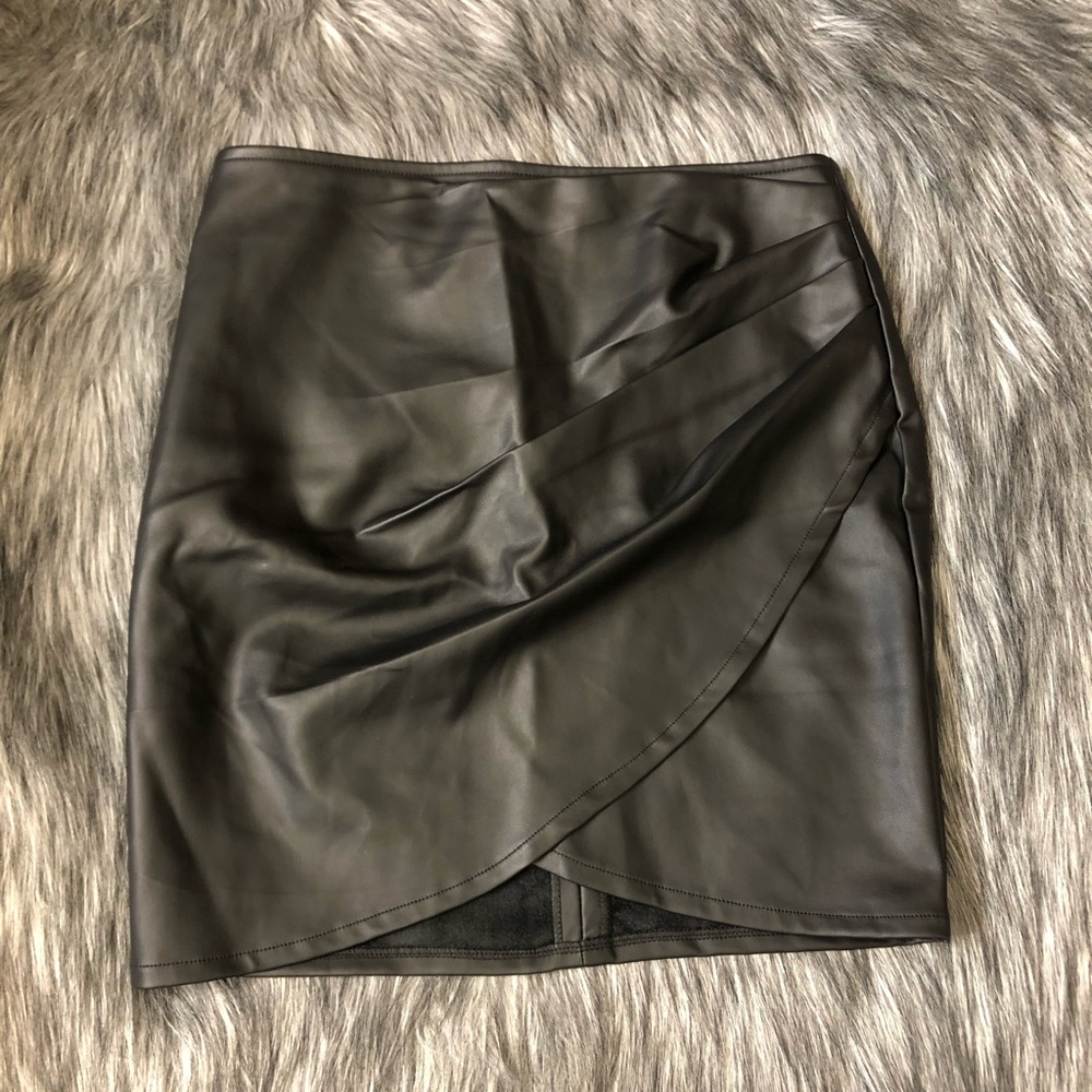 Black skirt.
